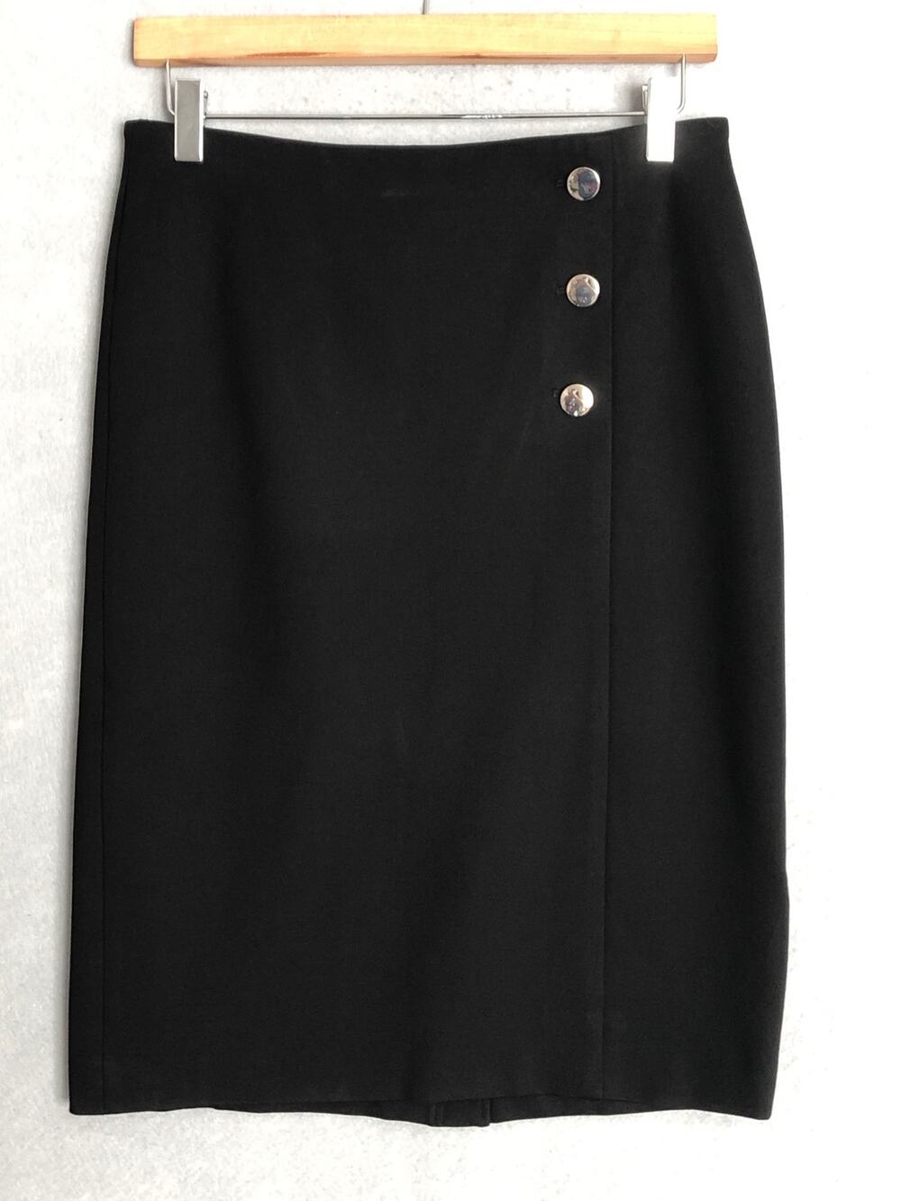 Anne Klein Pencil Skirt Black Women's Size Small NEW